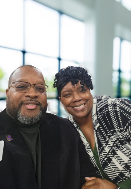 Associate Pastor Elder Iszell Burth and Women's Department President Missy Roshawn Burth of New Beginnings Outreach Center